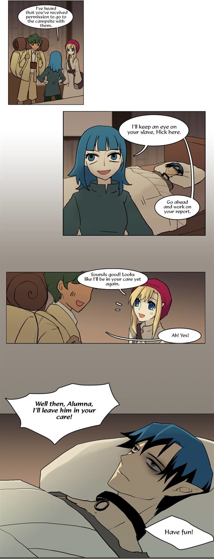 Abide in the Wind Chapter 28 page 8 - Chapter 28 : Episode 2. The Blue Forest of Mirage Beasts (10)