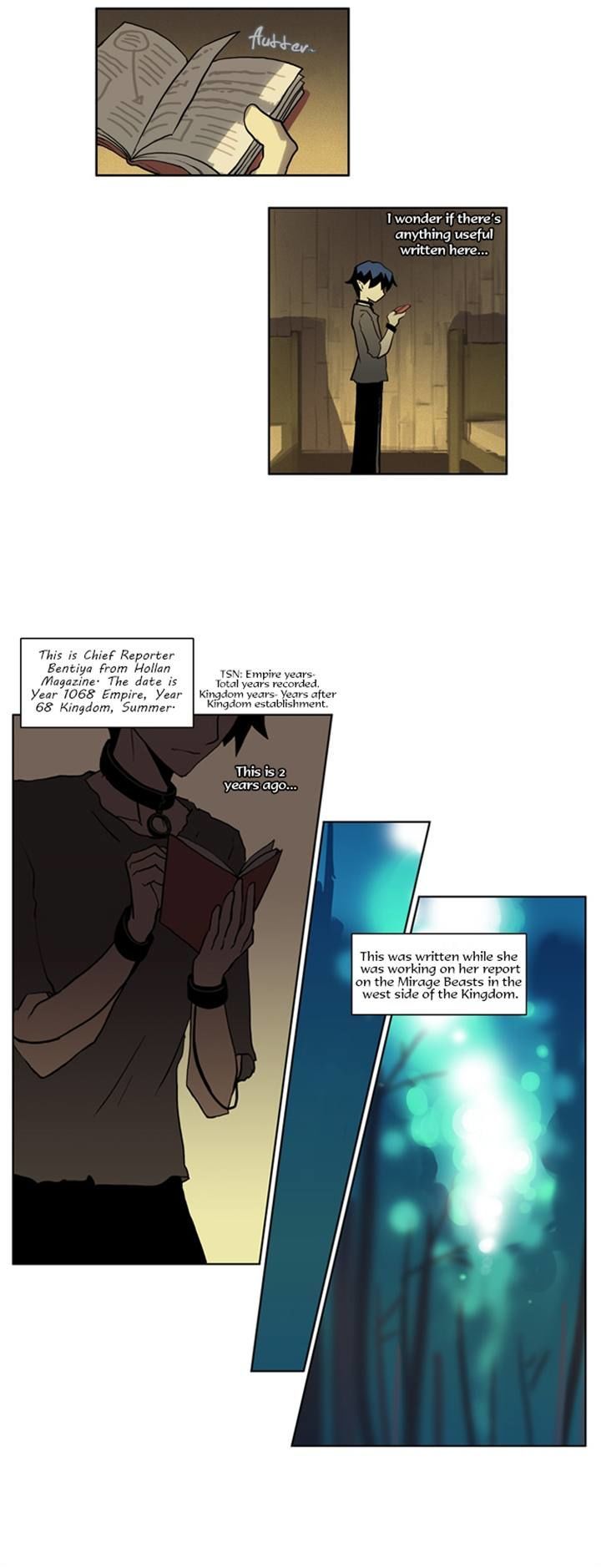Abide in the Wind Chapter 29 page 12 - Chapter 29 : Episode 2. The Blue Forest of Mirage Beasts (11)