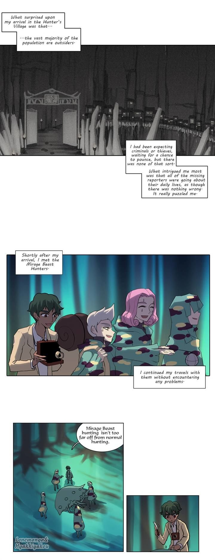 Abide in the Wind Chapter 29 page 13 - Chapter 29 : Episode 2. The Blue Forest of Mirage Beasts (11)