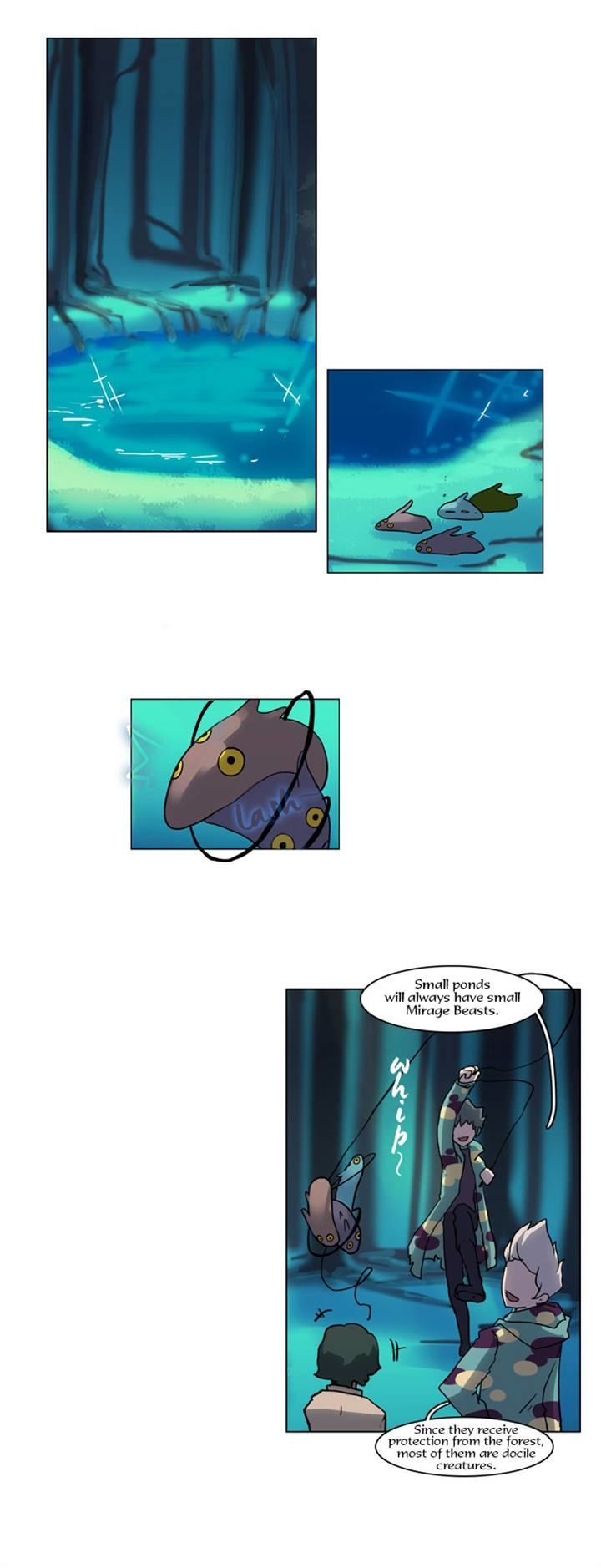 Abide in the Wind Chapter 29 page 16 - Chapter 29 : Episode 2. The Blue Forest of Mirage Beasts (11)