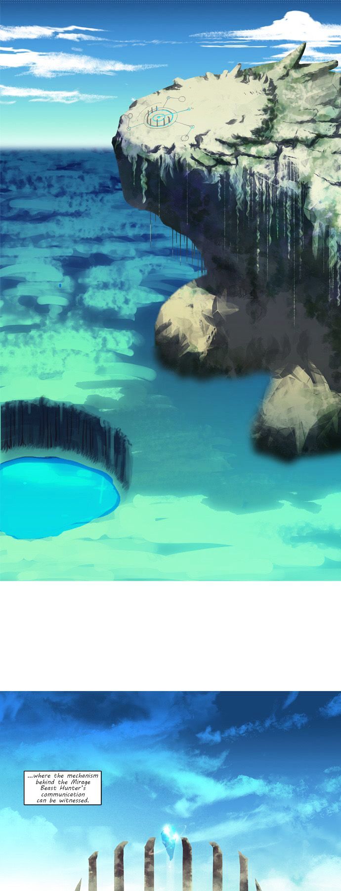 Abide in the Wind Chapter 30 page 10 - Chapter 30 : Episode 2. The Blue Forest of Mirage Beasts (12)