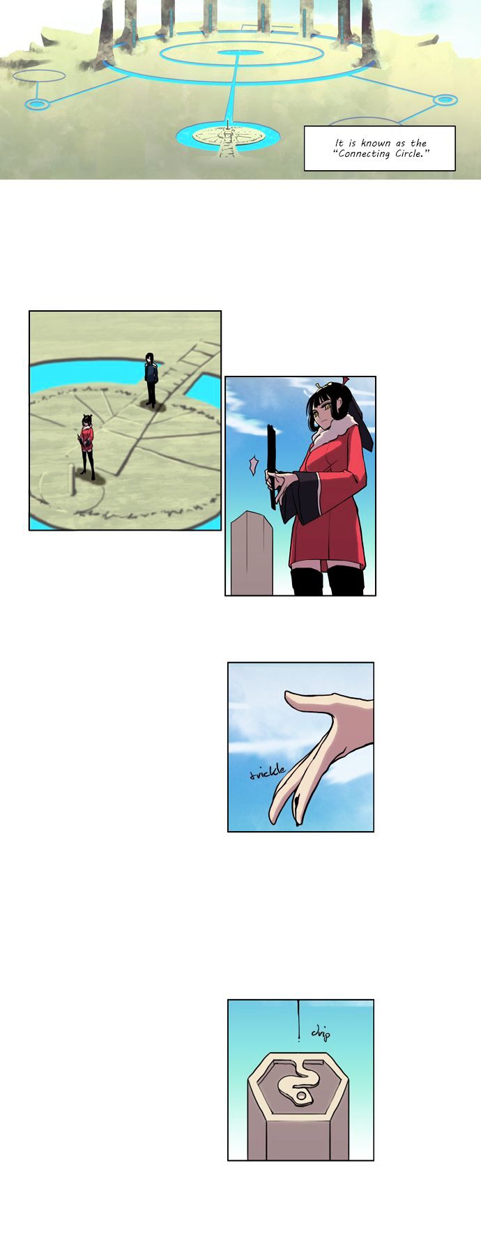 Abide in the Wind Chapter 30 page 11 - Chapter 30 : Episode 2. The Blue Forest of Mirage Beasts (12)