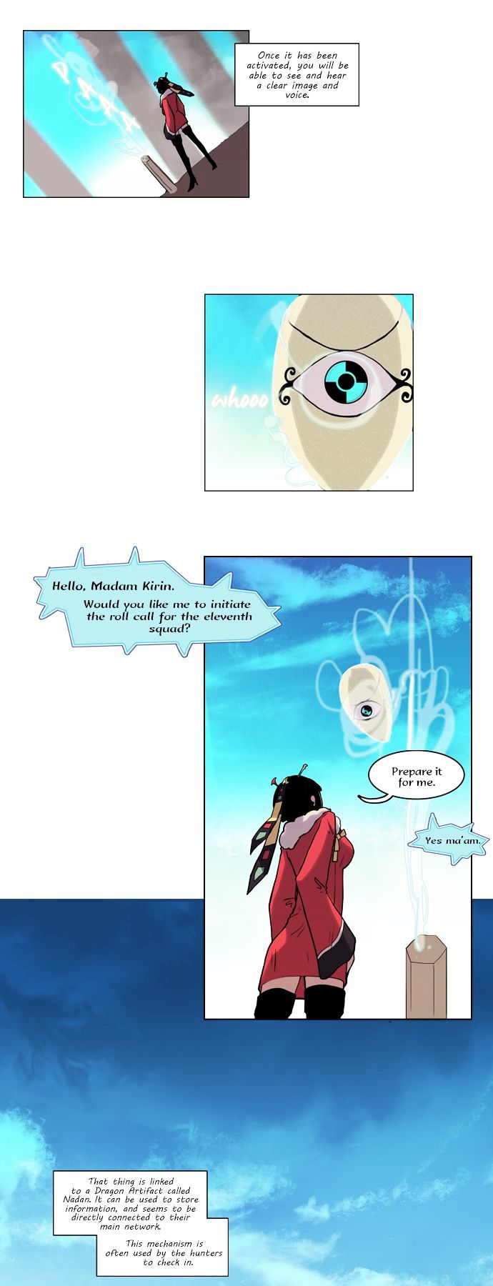 Abide in the Wind Chapter 30 page 12 - Chapter 30 : Episode 2. The Blue Forest of Mirage Beasts (12)