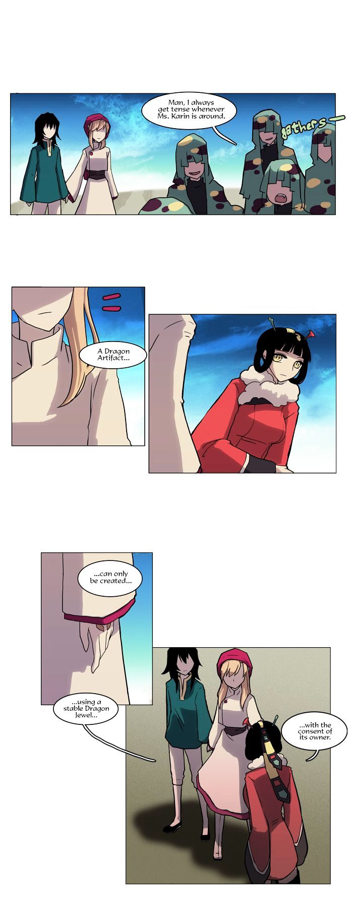 Abide in the Wind Chapter 30 page 15 - Chapter 30 : Episode 2. The Blue Forest of Mirage Beasts (12)