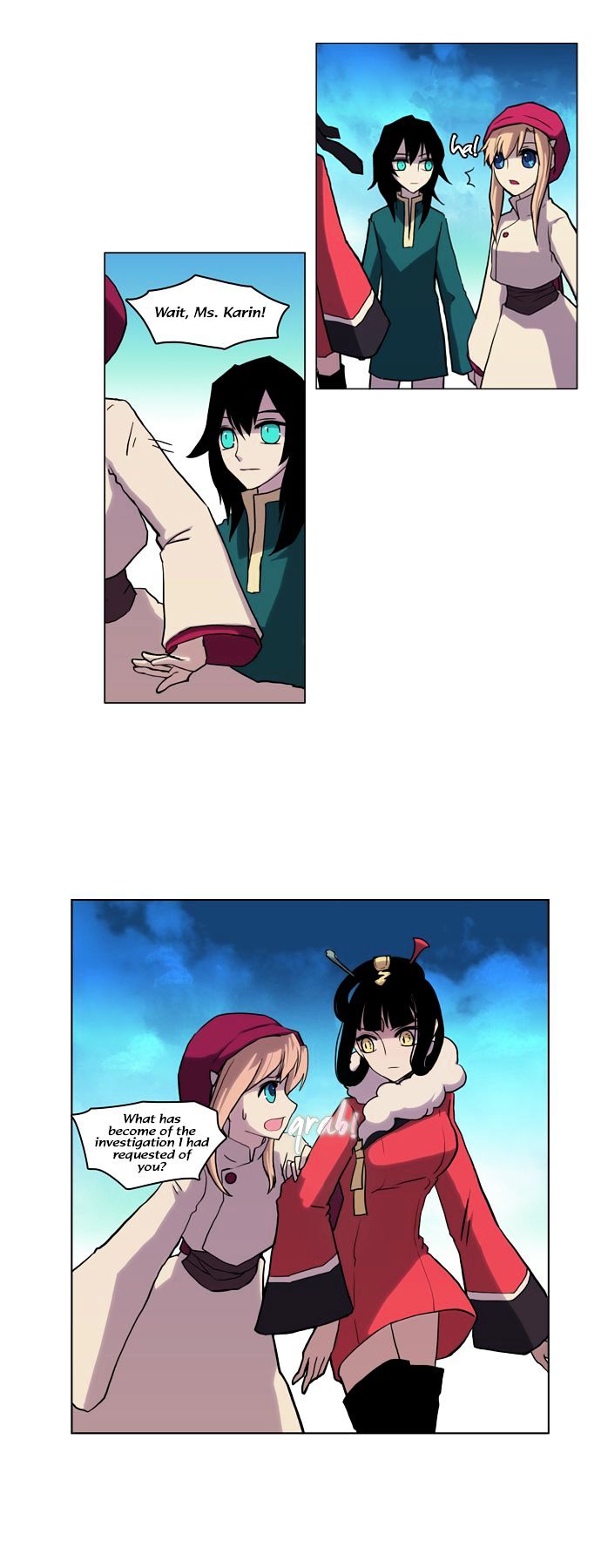Abide in the Wind Chapter 30 page 18 - Chapter 30 : Episode 2. The Blue Forest of Mirage Beasts (12)