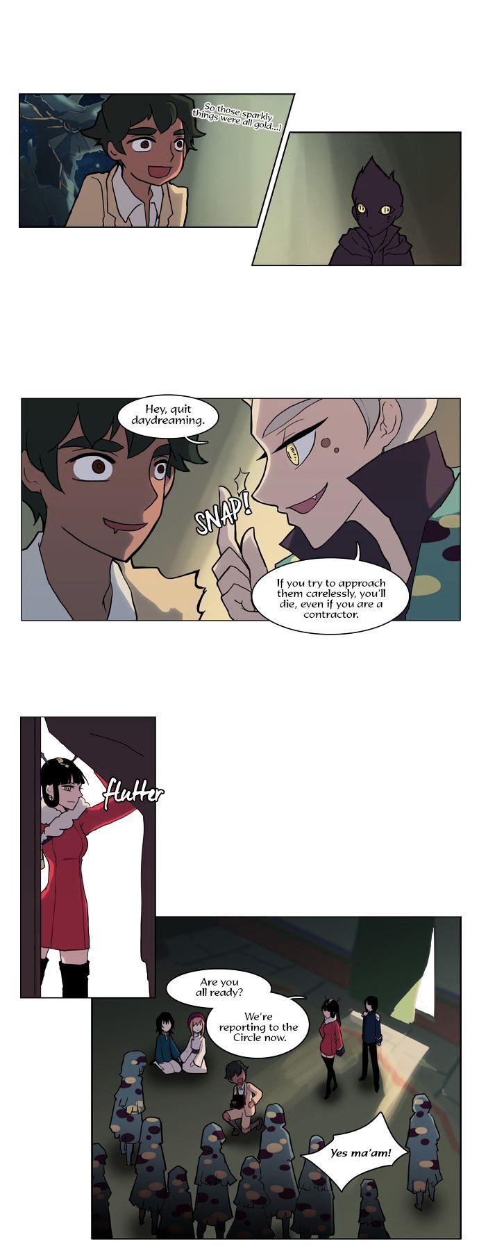 Abide in the Wind Chapter 30 page 3 - Chapter 30 : Episode 2. The Blue Forest of Mirage Beasts (12)