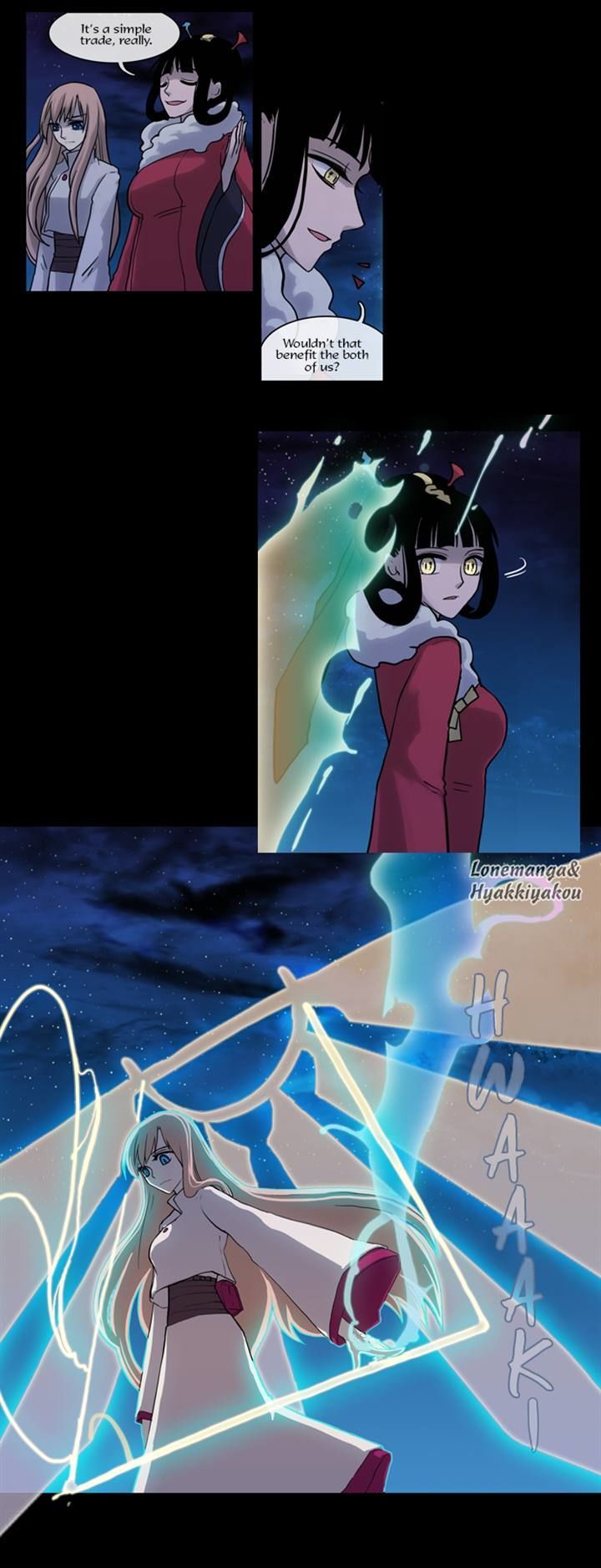 Abide in the Wind Chapter 32 page 18 - Chapter 32 : Episode 2. The Blue Forest of Mirage Beasts (14)