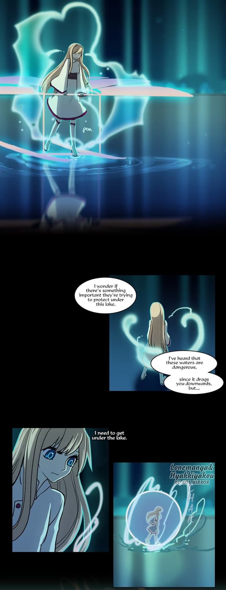 Abide in the Wind Chapter 33 page 12 - Chapter 33 : Episode 2. The Blue Forest of Mirage Beasts (15)