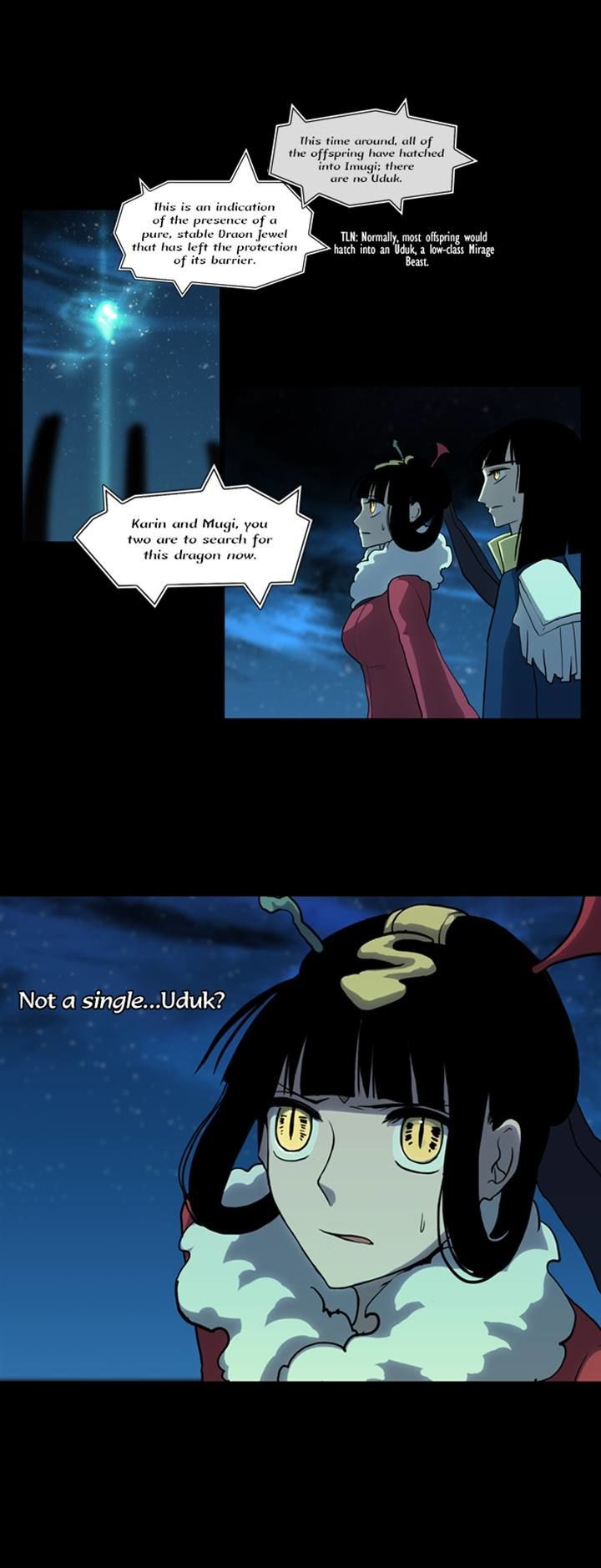 Abide in the Wind Chapter 33 page 16 - Chapter 33 : Episode 2. The Blue Forest of Mirage Beasts (15)