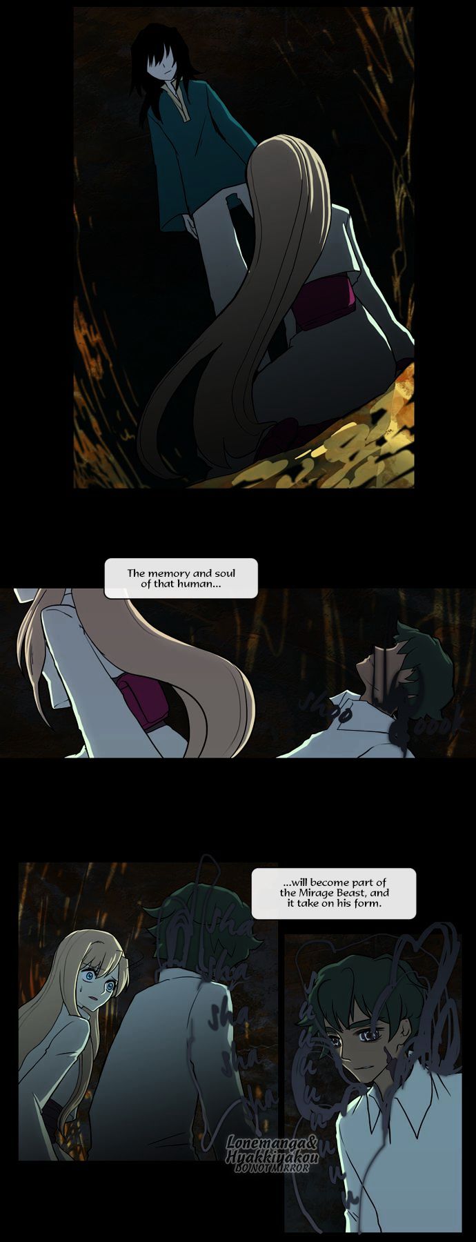 Abide in the Wind Chapter 34 page 22 - Chapter 34 : Episode 2. The Blue Forest of Mirage Beasts (16)