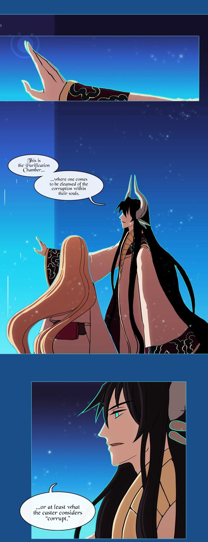Abide in the Wind Chapter 35 page 11 - Chapter 35 : Episode 2. The Blue Forest of Mirage Beasts (17)