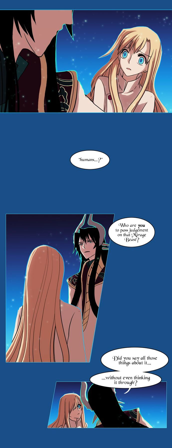 Abide in the Wind Chapter 35 page 14 - Chapter 35 : Episode 2. The Blue Forest of Mirage Beasts (17)