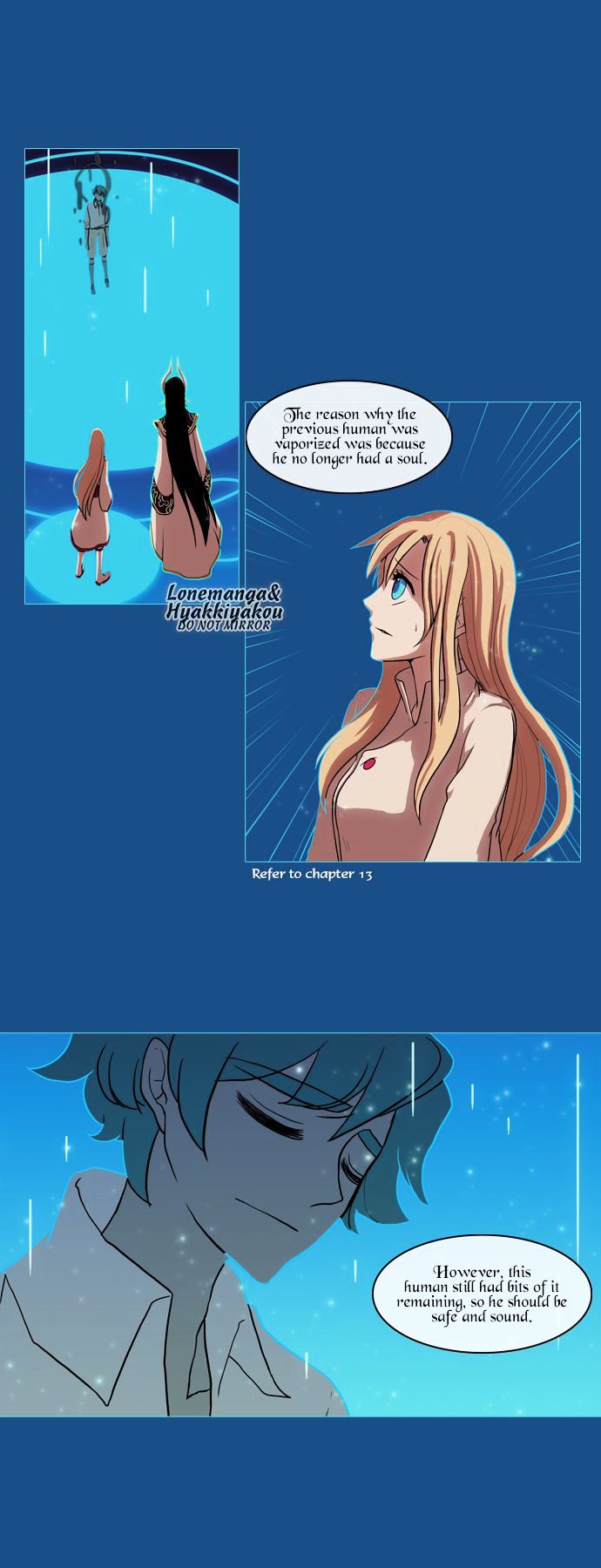 Abide in the Wind Chapter 35 page 23 - Chapter 35 : Episode 2. The Blue Forest of Mirage Beasts (17)