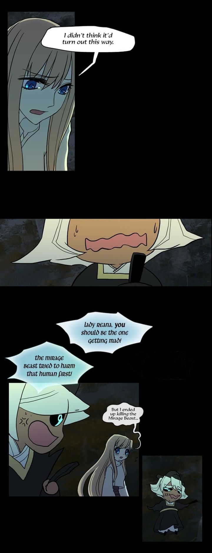 Abide in the Wind Chapter 36 page 17 - Chapter 36 : Episode 2. The Blue Forest of Mirage Beasts (18)