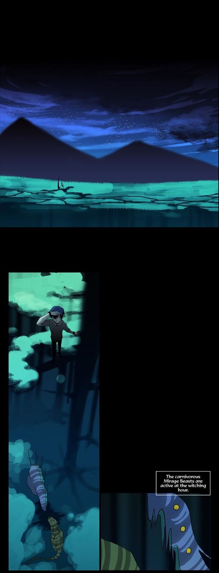 Abide in the Wind Chapter 36 page 3 - Chapter 36 : Episode 2. The Blue Forest of Mirage Beasts (18)
