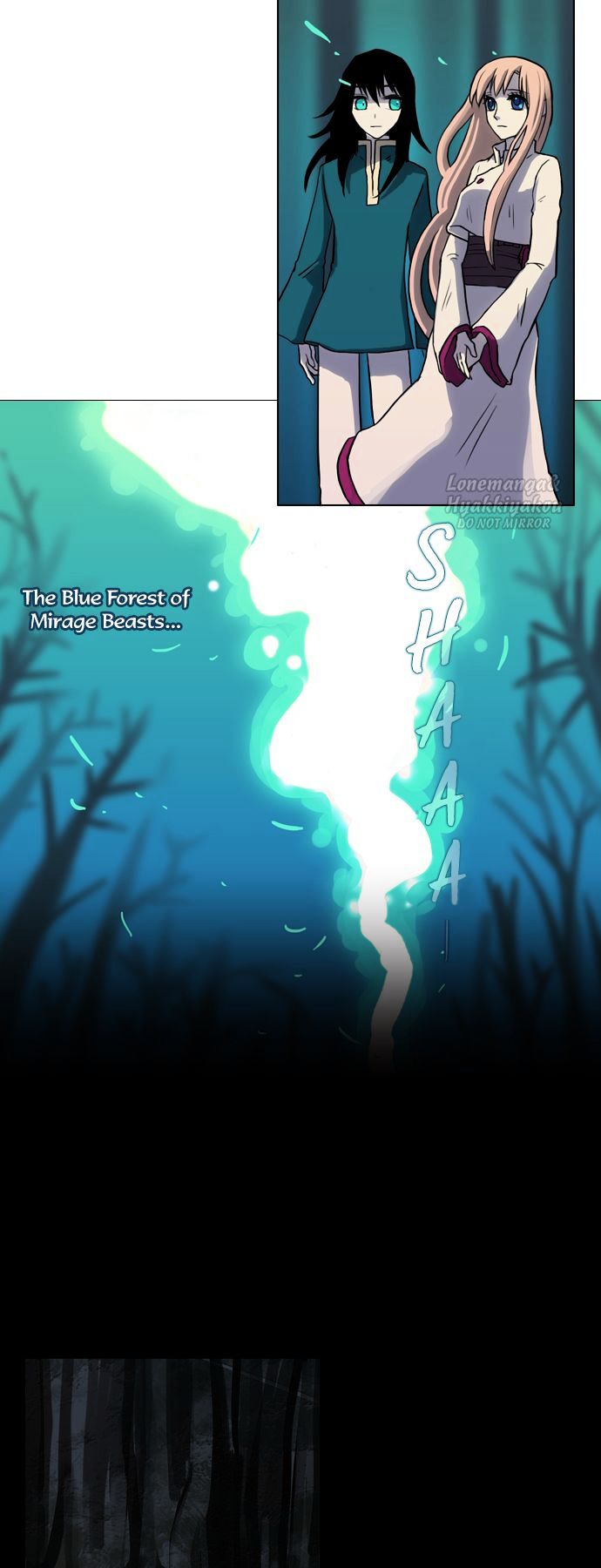 Abide in the Wind Chapter 37 page 14 - Chapter 37 : Episode 2. The Blue Forest of Mirage Beasts (19)