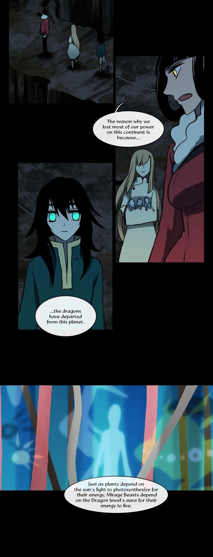 Abide in the Wind Chapter 37 page 15 - Chapter 37 : Episode 2. The Blue Forest of Mirage Beasts (19)