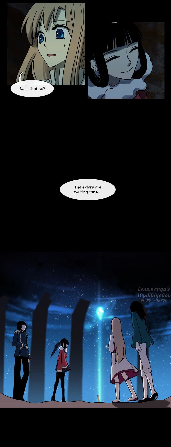 Abide in the Wind Chapter 37 page 19 - Chapter 37 : Episode 2. The Blue Forest of Mirage Beasts (19)