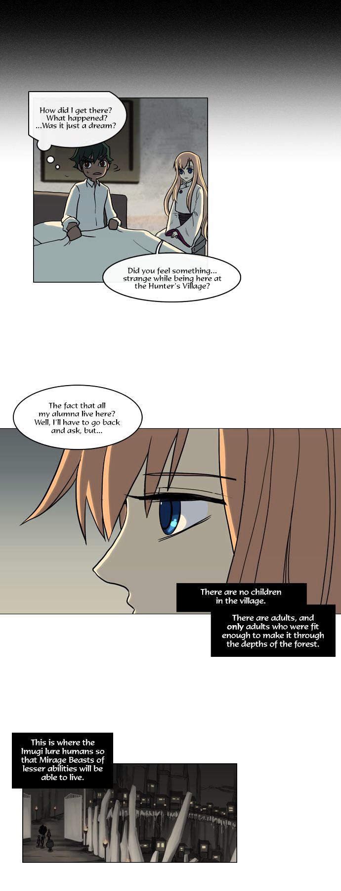 Abide in the Wind Chapter 37 page 7 - Chapter 37 : Episode 2. The Blue Forest of Mirage Beasts (19)