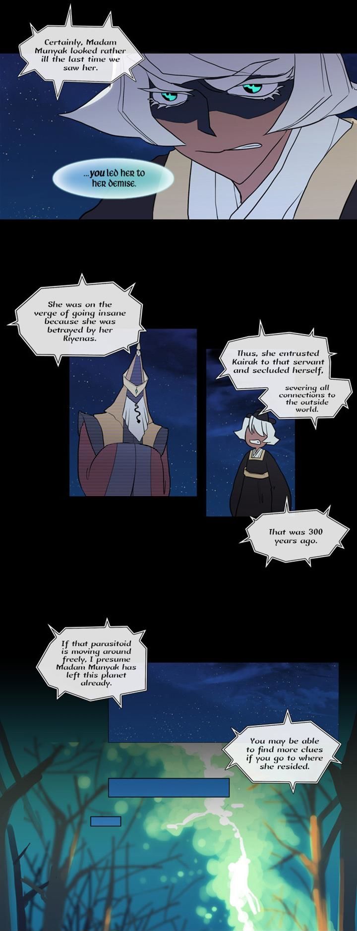 Abide in the Wind Chapter 38 page 19 - Chapter 38 : Episode 2. The Blue Forest of Mirage Beasts (20)