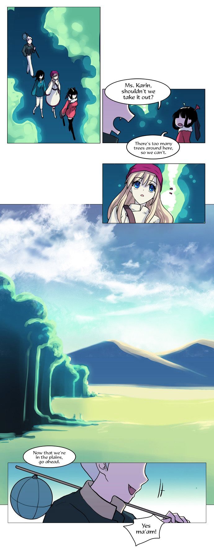 Abide in the Wind Chapter 39 page 24 - Chapter 39 : Episode 2. The Blue Forest of Mirage Beasts (21)