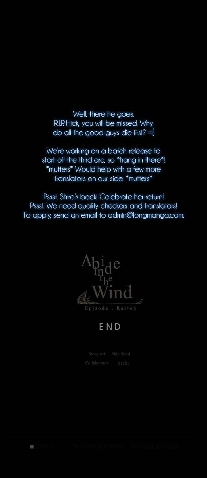 Abide in the Wind Chapter 40 page 21 - Chapter 40 : Episode . Ralton