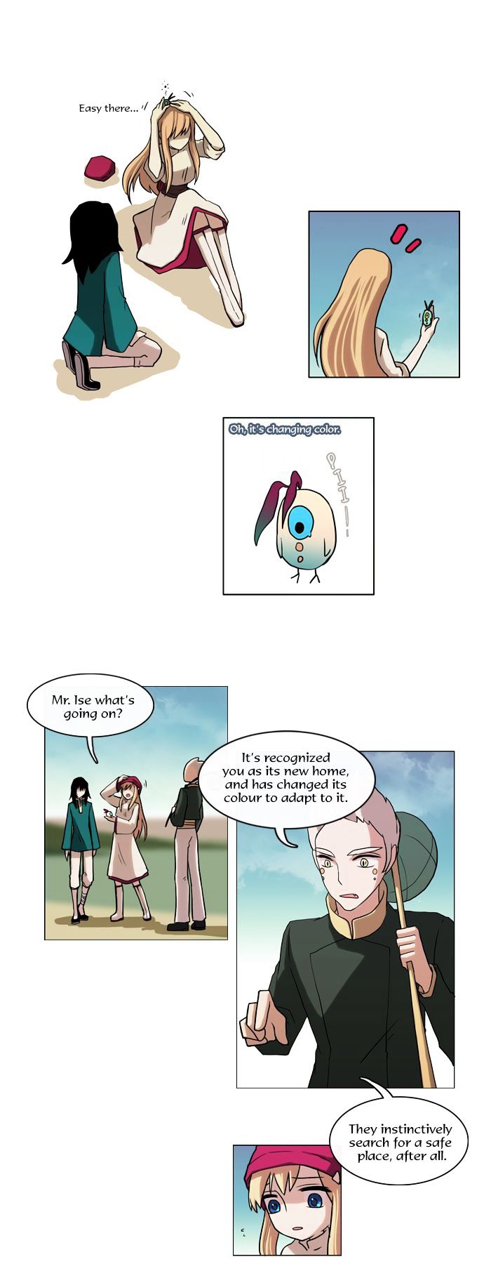 Abide in the Wind Chapter 41 page 13 - Chapter 41 : Episode 3. Labyrinth of the Ancients (1)