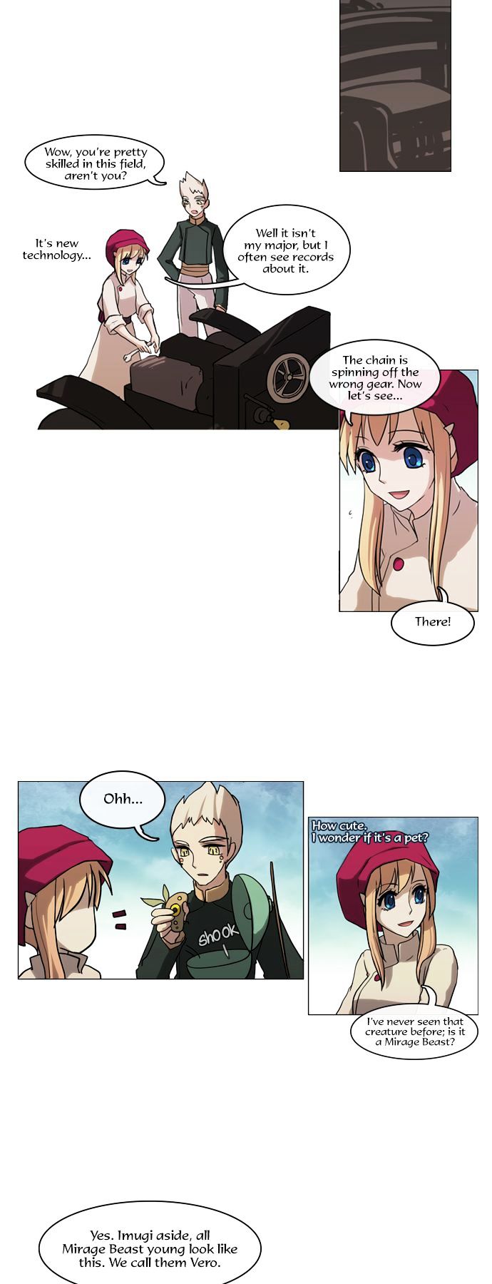 Abide in the Wind Chapter 41 page 8 - Chapter 41 : Episode 3. Labyrinth of the Ancients (1)