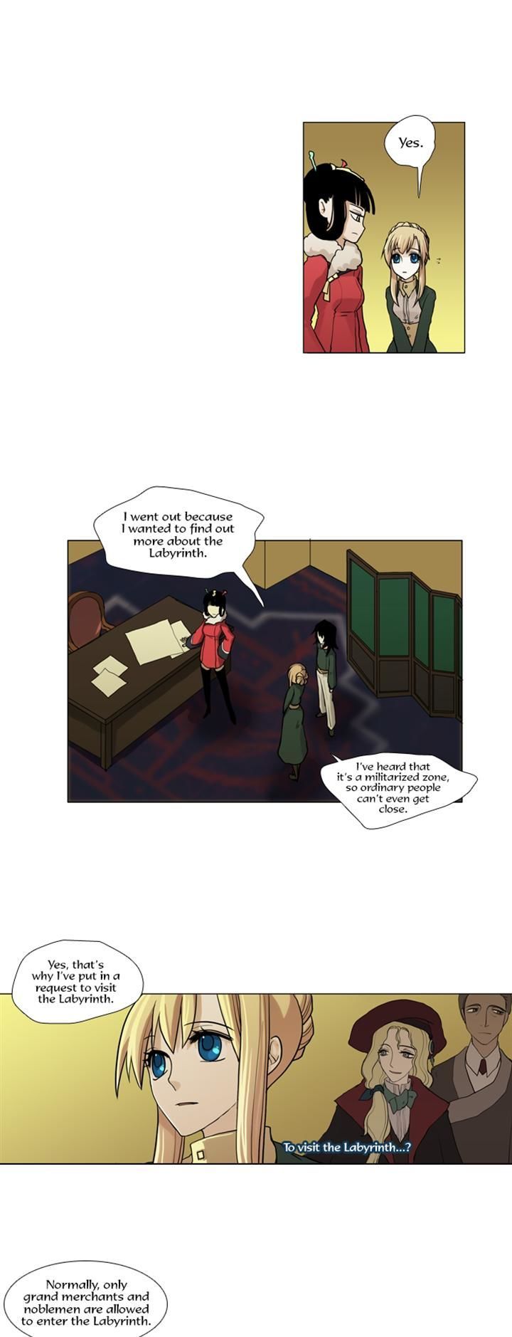 Abide in the Wind Chapter 43 page 11 - Chapter 43 : Episode 3. Labyrinth of the Ancients (3)