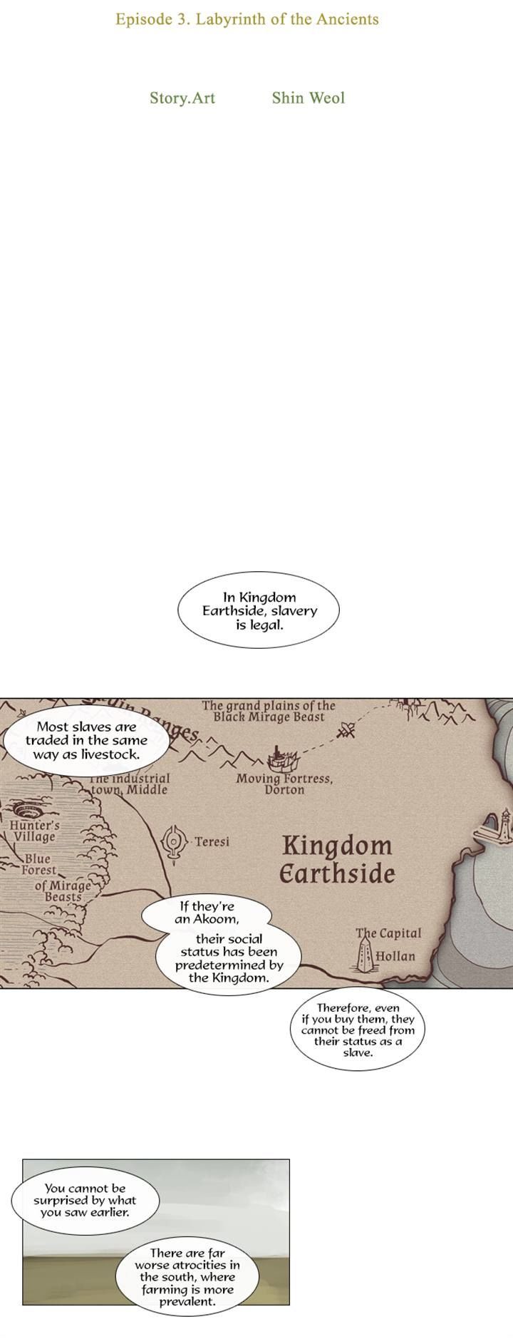 Abide in the Wind Chapter 45 page 2 - Chapter 45 : Episode 3. Labyrinth of the Ancients (5)