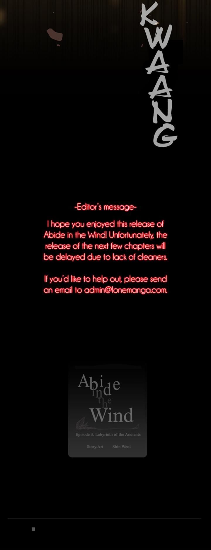 Abide in the Wind Chapter 48 page 22 - Chapter 48 : Episode 3. Labyrinth of the Ancients (8)