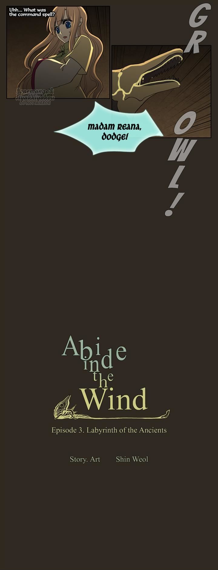 Abide in the Wind Chapter 53 page 2 - Chapter 53 : Episode 3. Labyrinth of the Ancients (13)