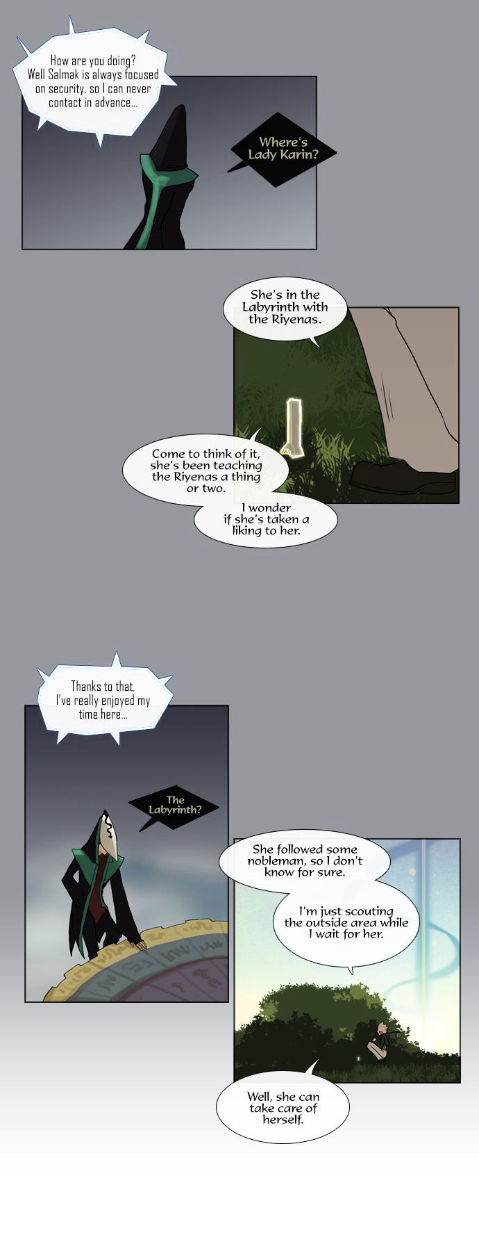 Abide in the Wind Chapter 57 page 8 - Chapter 57 : Episode 3. Labyrinth of the Ancients (17)
