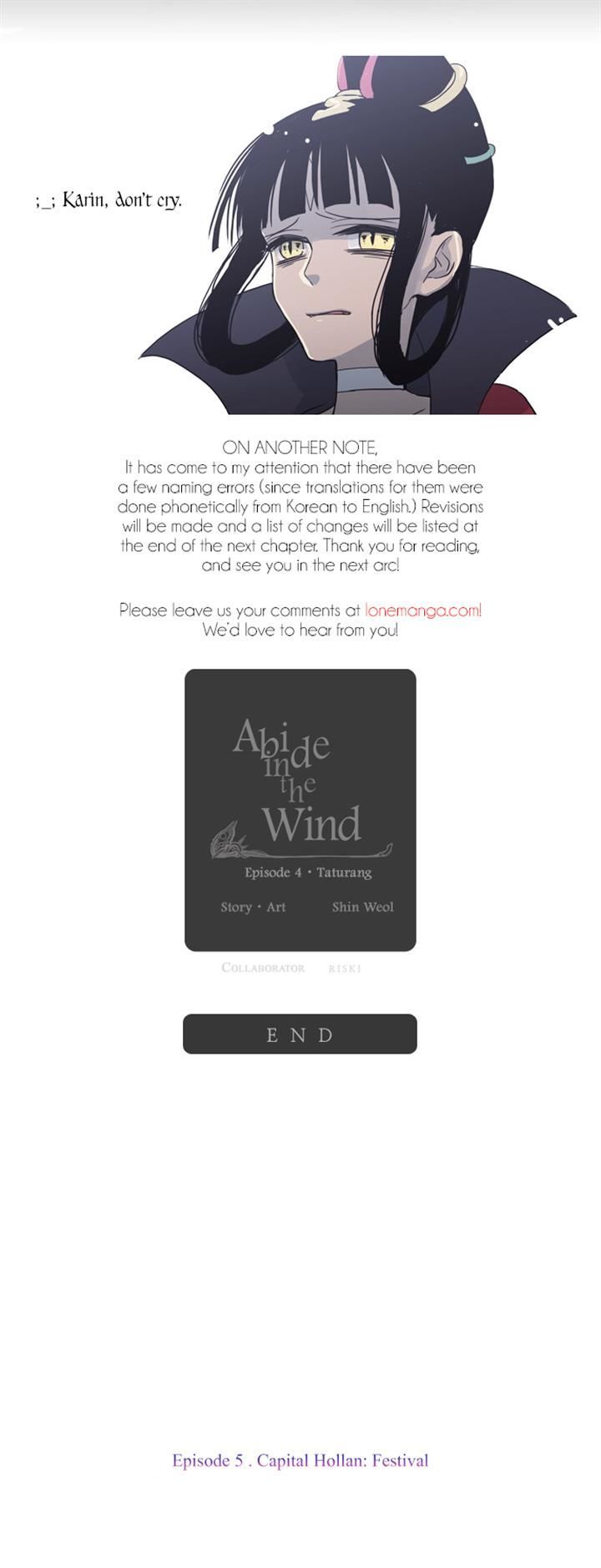 Abide in the Wind Chapter 87 page 23 - Chapter 87 : Episode 4. Taturang (22)