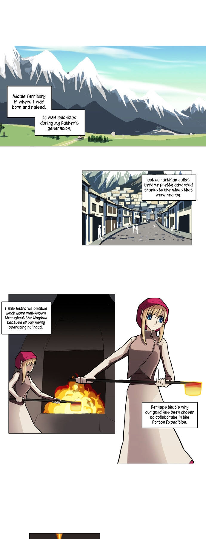 Abide in the Wind Chapter 9 page 1 - Chapter 9 : Episode 1. Riyenas (9)