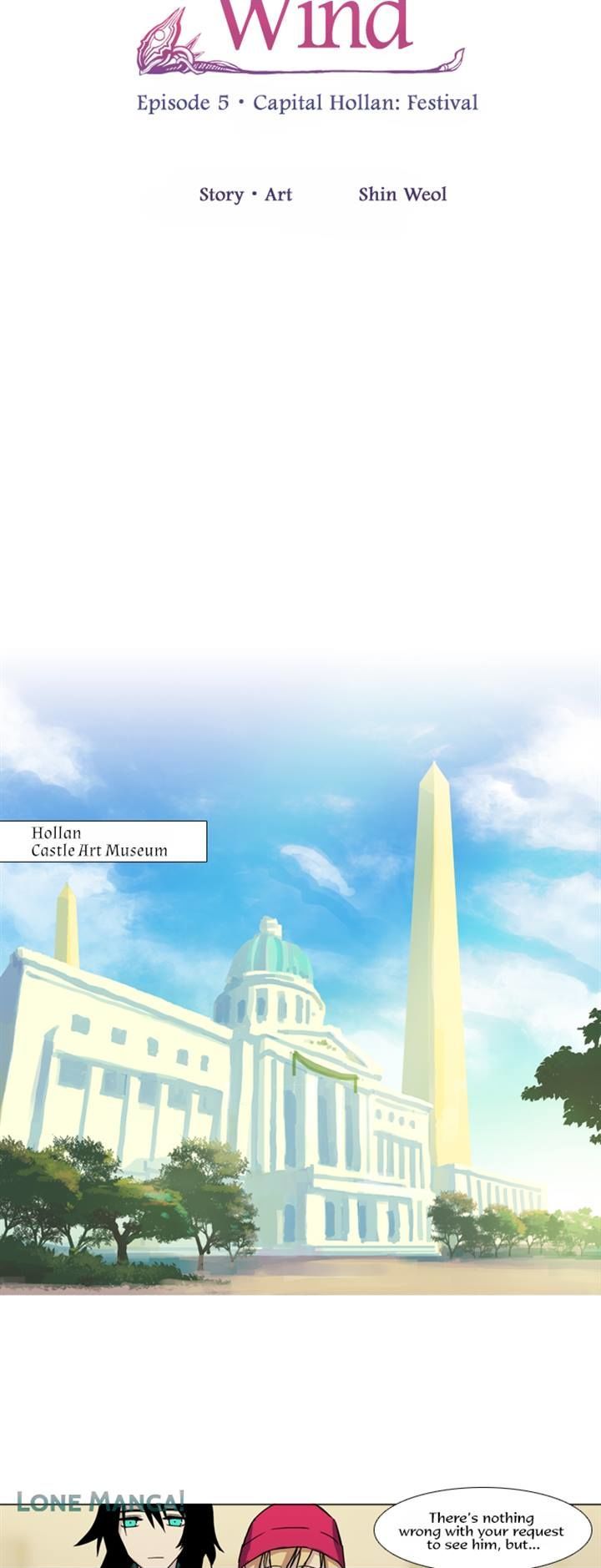 Abide in the Wind Chapter 94 page 3 - Chapter 94 : Episode 5. Capital Hollan: Festival (4)