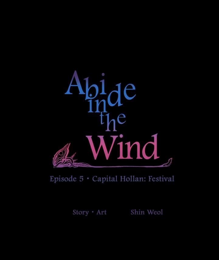 Abide in the Wind Chapter 99 page 4 - Chapter 99 : Episode 5. Capital Hollan: Festival (9)