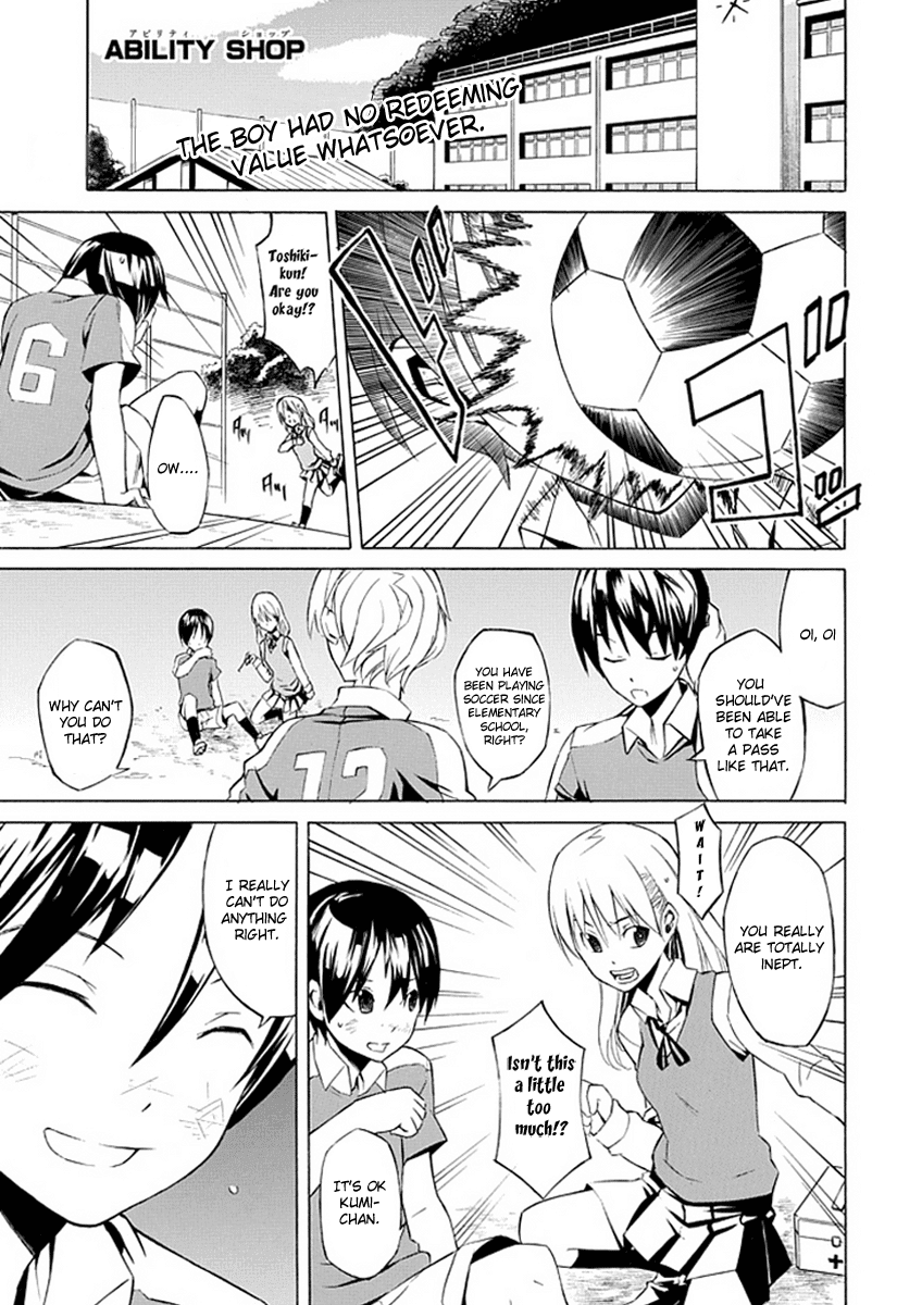 Ability Shop Chapter 0 page 1 - Chapter 0 v2 : Oneshot