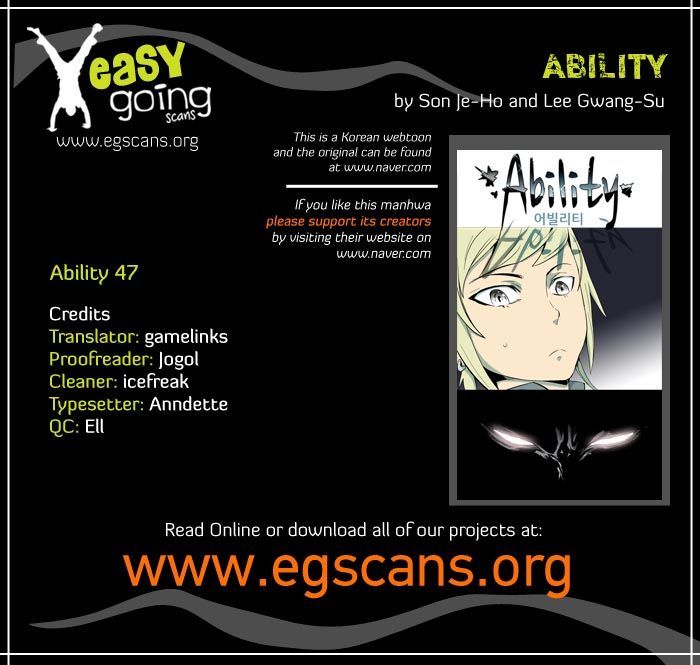 Ability Chapter 49 page 1 - Chapter 49
