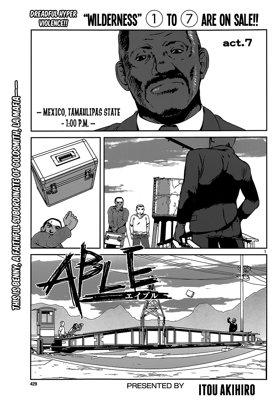 Able Chapter 7 page 1 - Chapter 7