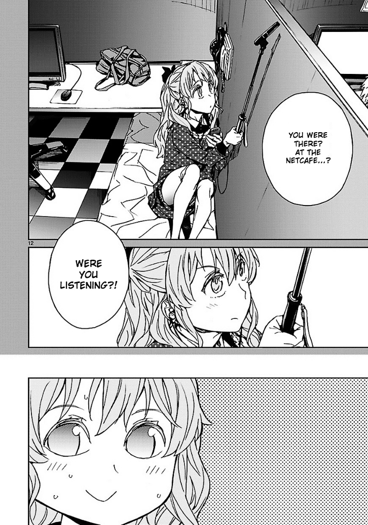Abnormal-kei Joshi Chapter 15 page 12 - Chapter 15 : "This kind of thing, recording it, watching it. I can't underst...