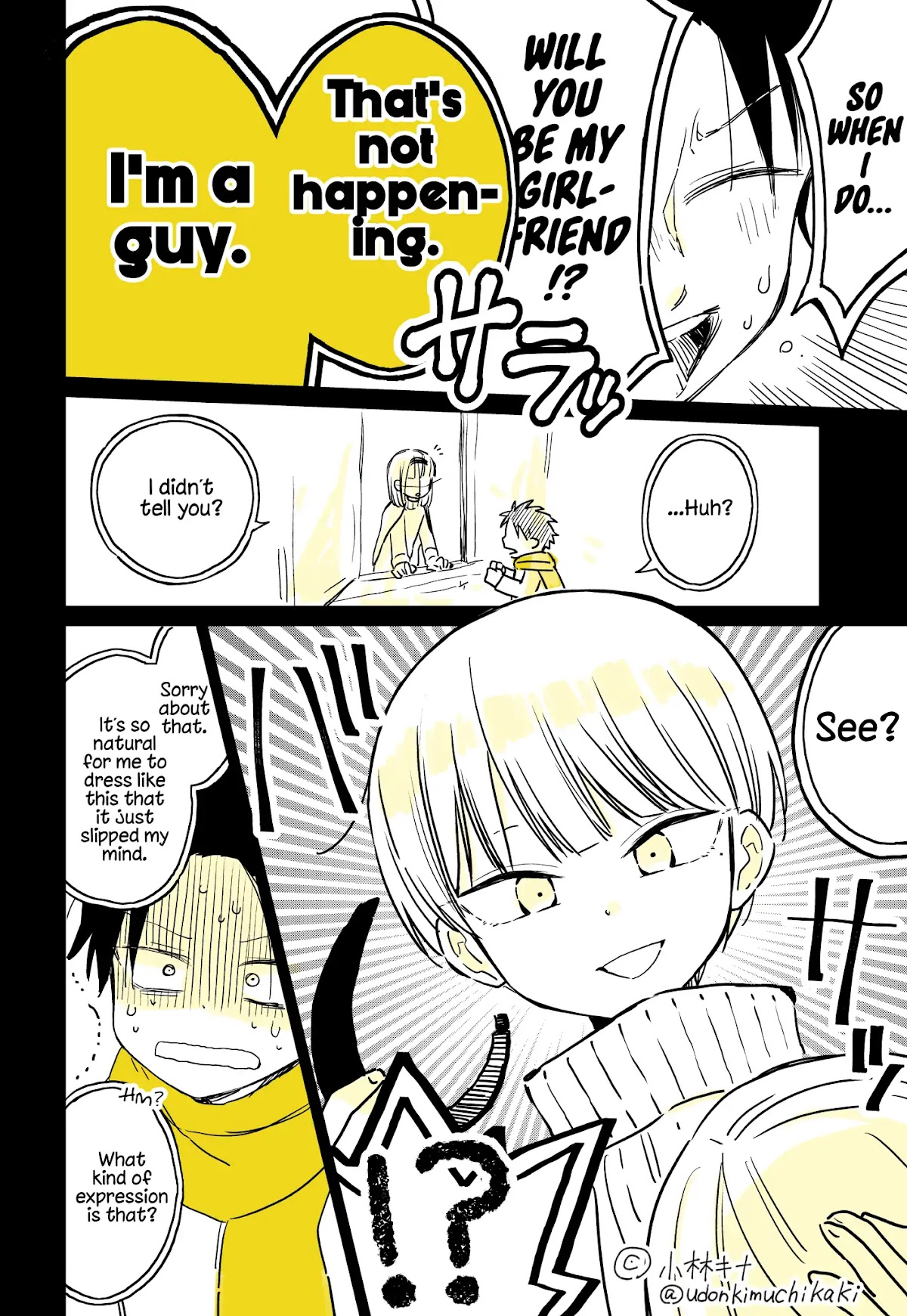 About a Guy Who's Been Destroyed From His First Love Being a Pretty Girl Chapter 1 page 11 - Chapter 1