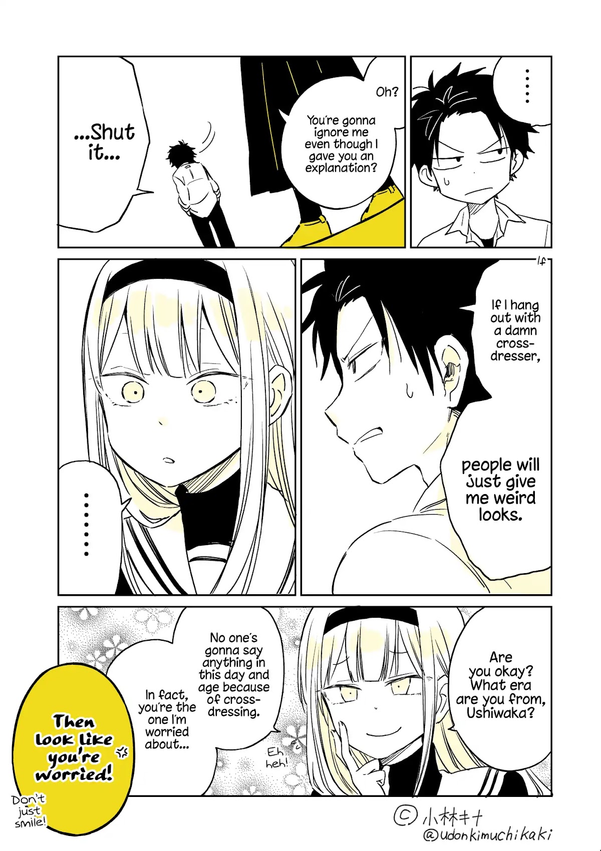 About a Guy Who's Been Destroyed From His First Love Being a Pretty Girl Chapter 1 page 18 - Chapter 1