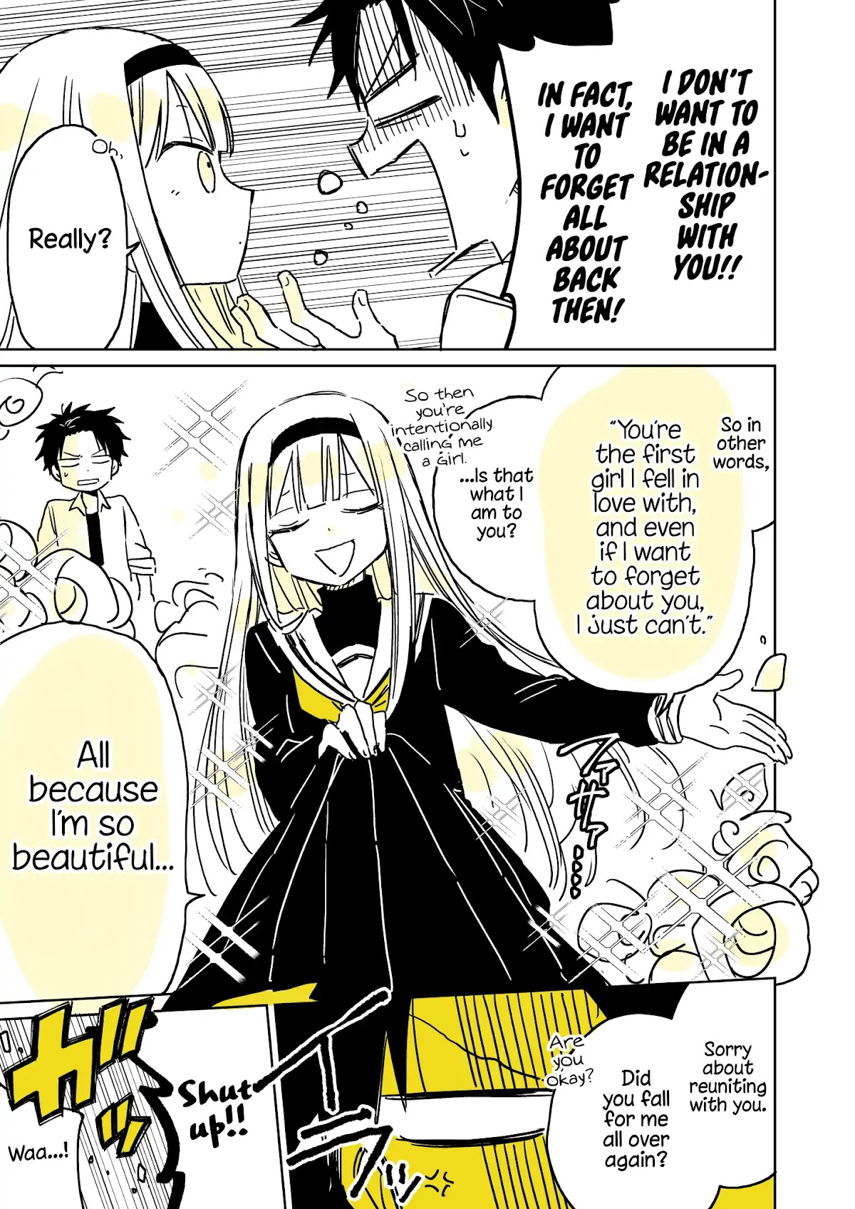 About a Guy Who's Been Destroyed From His First Love Being a Pretty Girl Chapter 1 page 34 - Chapter 1