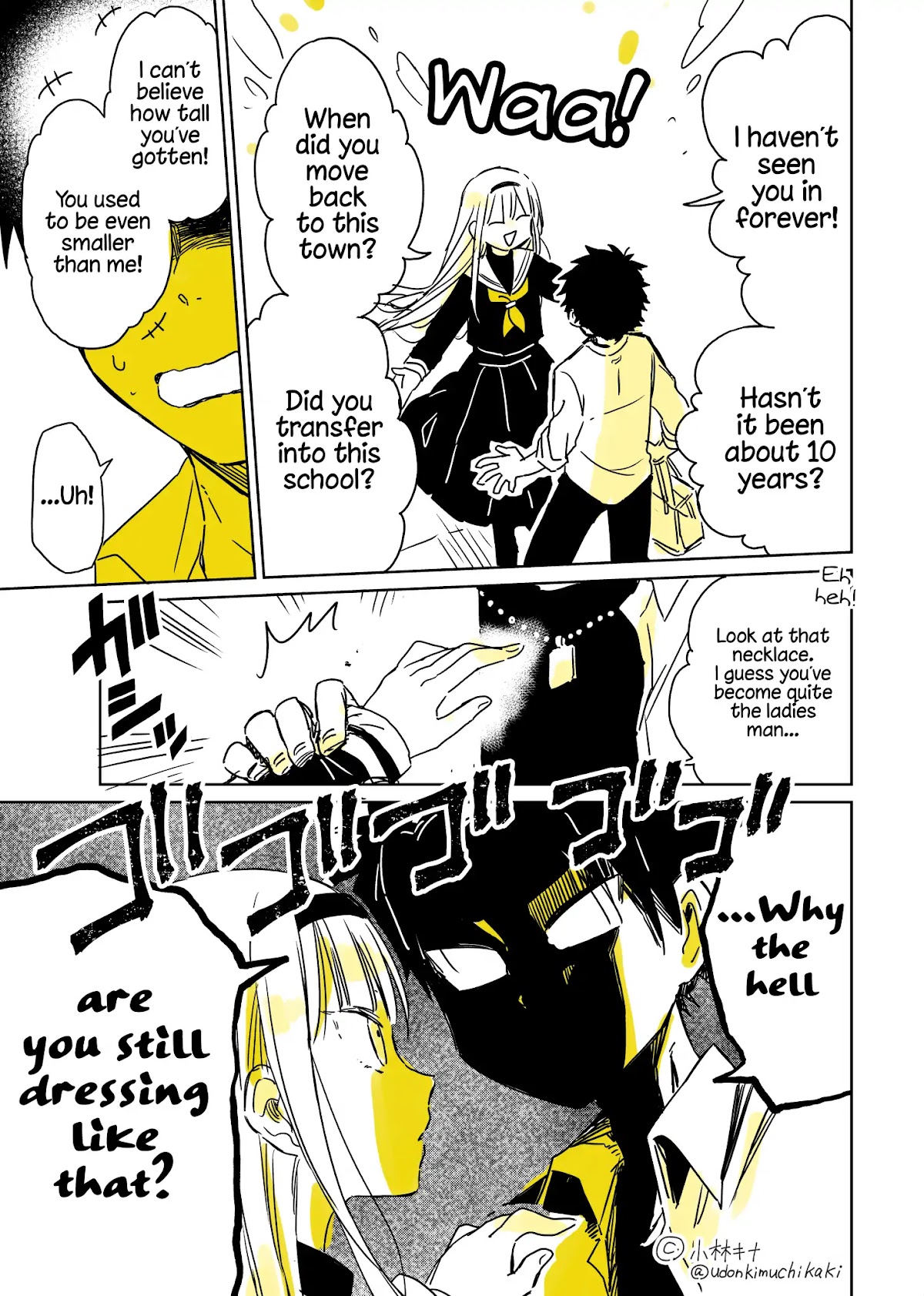 About a Guy Who's Been Destroyed From His First Love Being a Pretty Girl Chapter 1 page 4 - Chapter 1