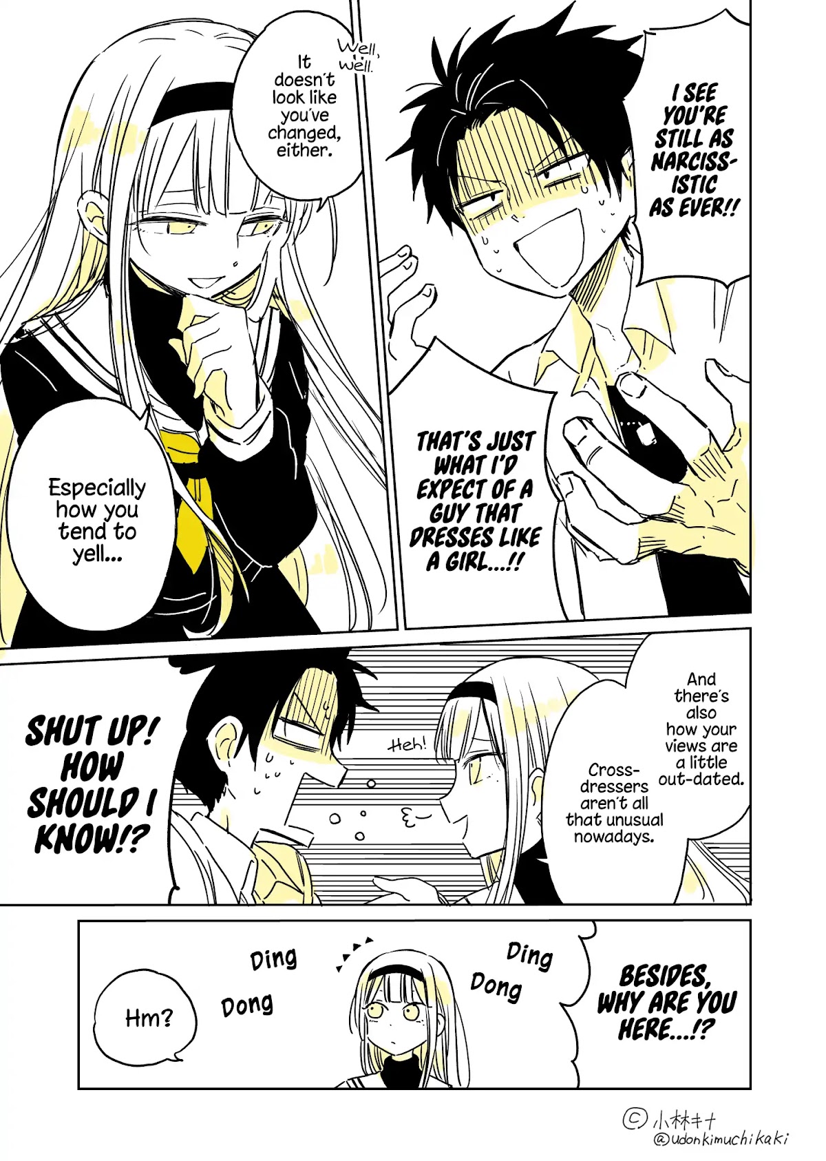 About a Guy Who's Been Destroyed From His First Love Being a Pretty Girl Chapter 1 page 6 - Chapter 1