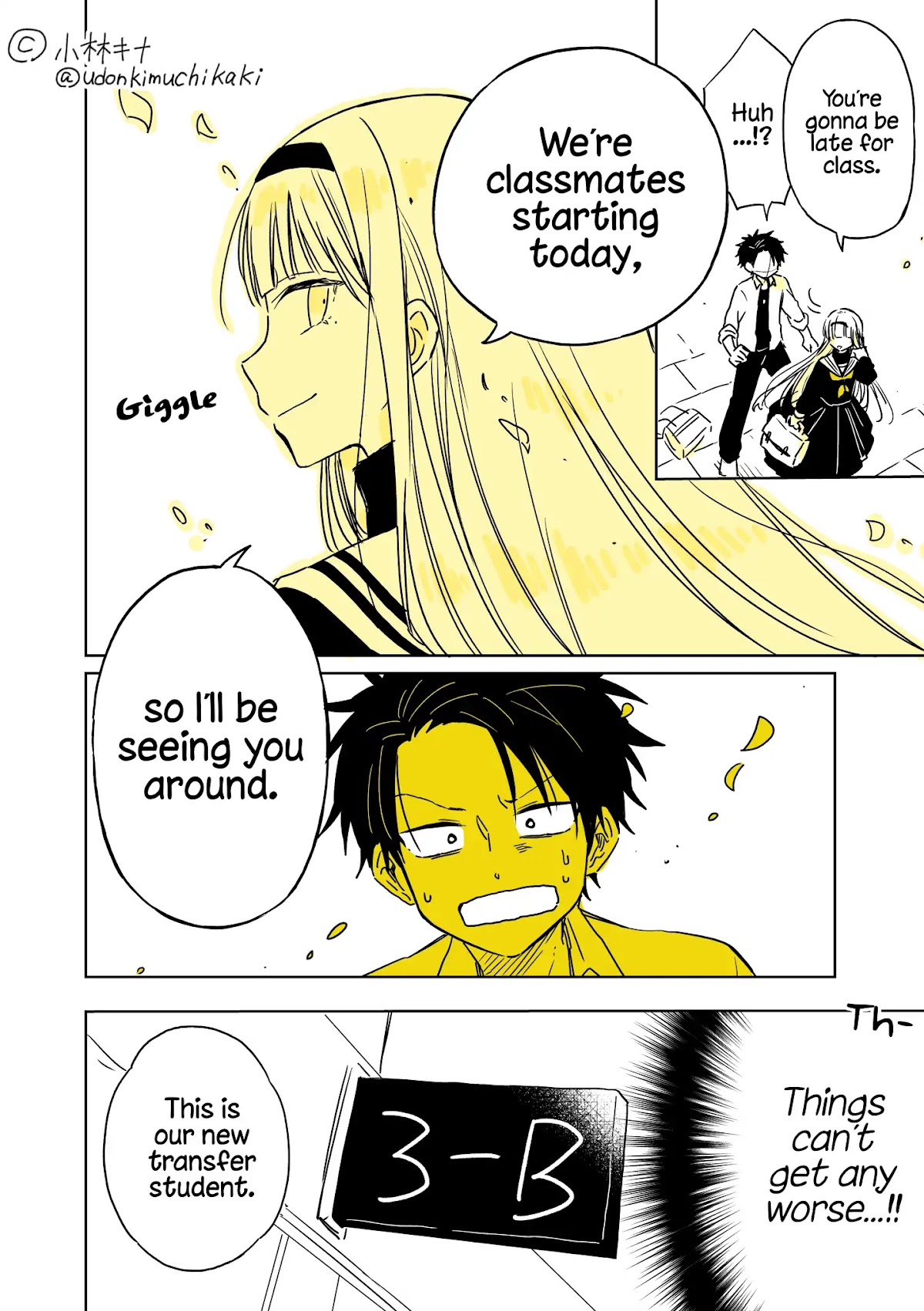 About a Guy Who's Been Destroyed From His First Love Being a Pretty Girl Chapter 1 page 7 - Chapter 1