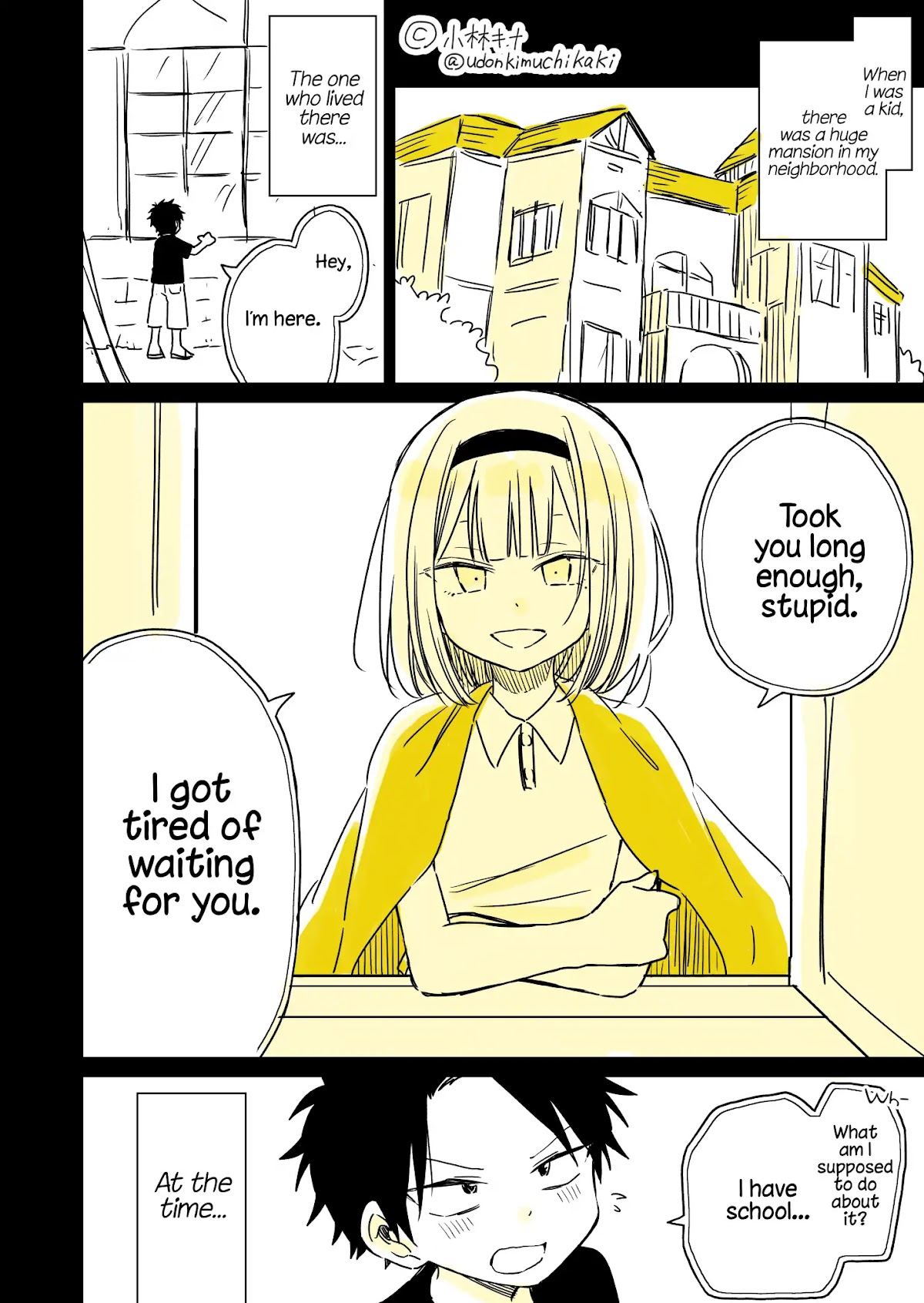 About a Guy Who's Been Destroyed From His First Love Being a Pretty Girl Chapter 1 page 9 - Chapter 1