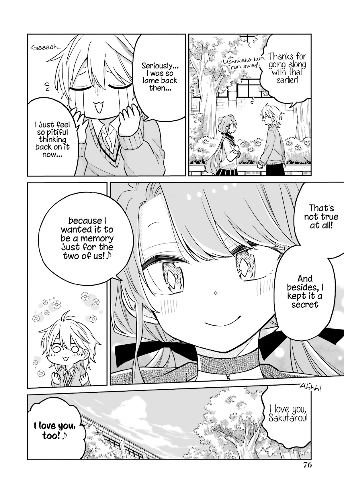 About a Guy Who's Been Destroyed From His First Love Being a Pretty Girl Chapter 11.5 page 8 - Chapter 11.5