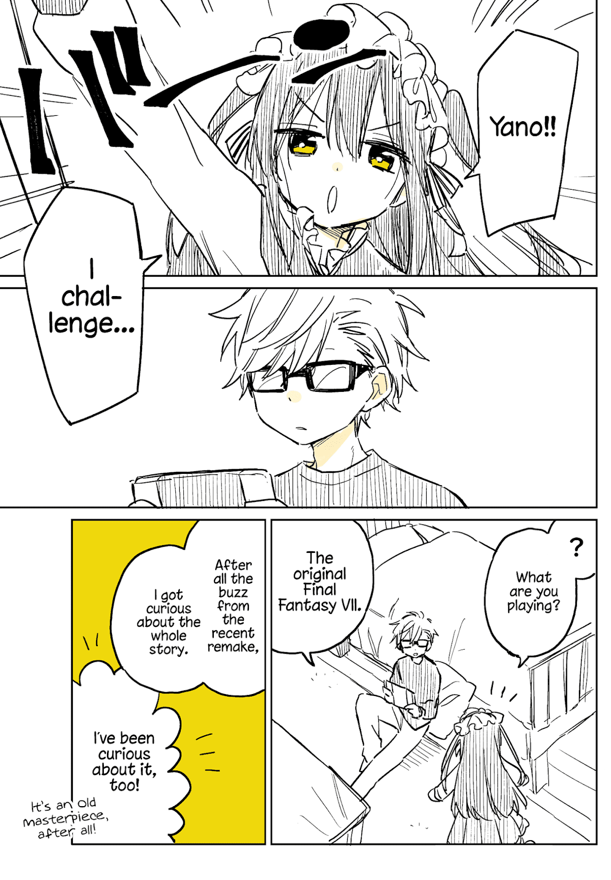About a Guy Who's Been Destroyed From His First Love Being a Pretty Girl Chapter 12.5 page 1 - Chapter 12.5